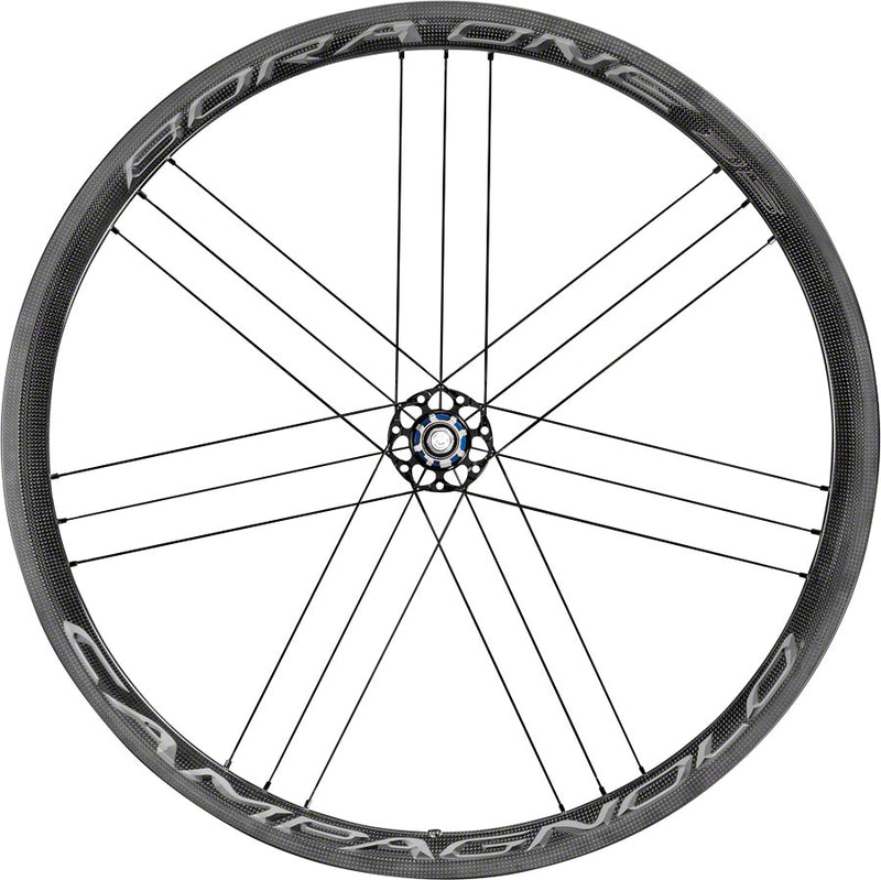 Load image into Gallery viewer, Campagnolo Bora One 35 Wheelset - 700, QR x 100/130mm, Dark Label, Clincher
