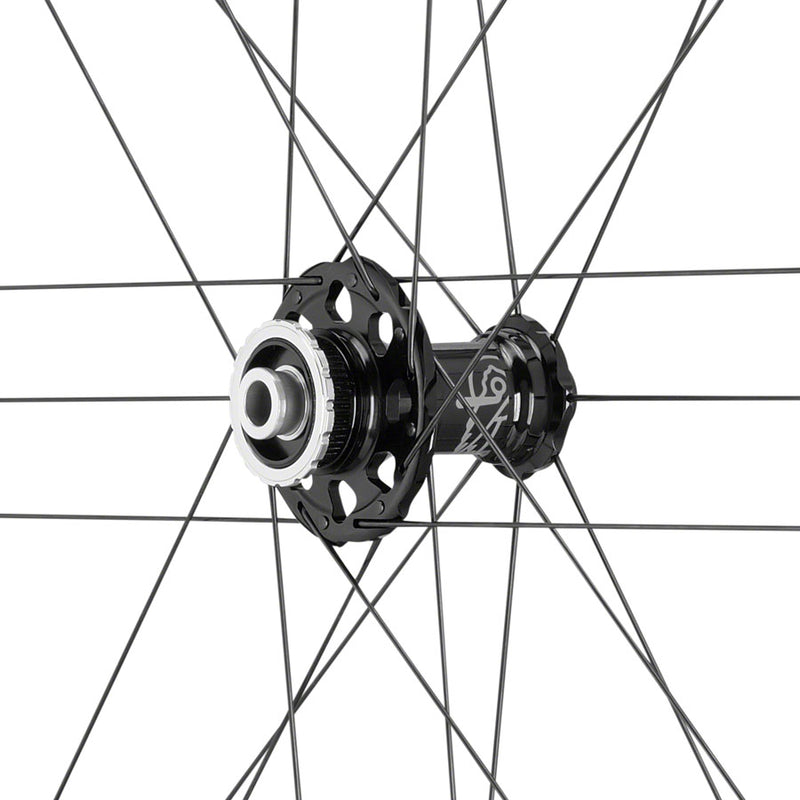 Load image into Gallery viewer, Campagnolo SHAMAL Carbon 700c Front Wheel 12x100mm 24H Center Lock 2-Way Fit
