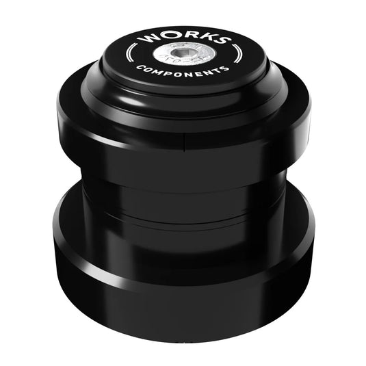 Works Components Headset 2 Adjustable Aluminum Headset EC44/28.6 & 40 - Precision CNC, Black ...