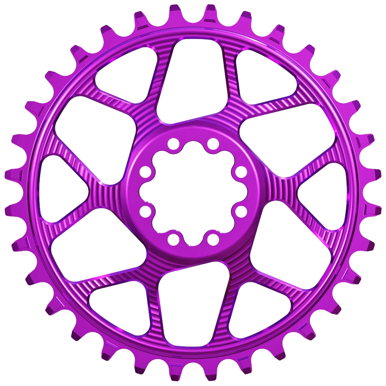 30 Chainring SRAM 8-Bolt 30T Round Chainring - CNC Machined 7075-T6 Aluminum, Boost ...