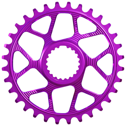 Works-Components-Chainring-Shimano-DM-3mm-Offset-CNRG2736-Bicycle-Chainring