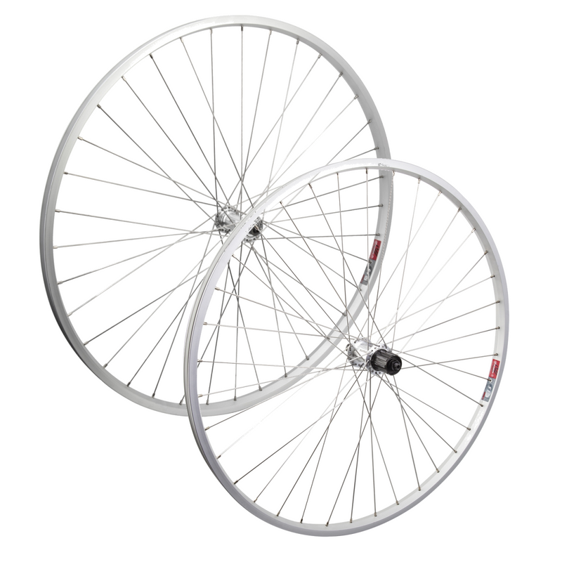 Load image into Gallery viewer, Wheel-Master-700c-29inch-Alloy-Hybrid-Comfort-Single-Wall-Wheel-Set-700c-Clincher-WHEL0886-RRWH1010-Bicycle-Wheelset

