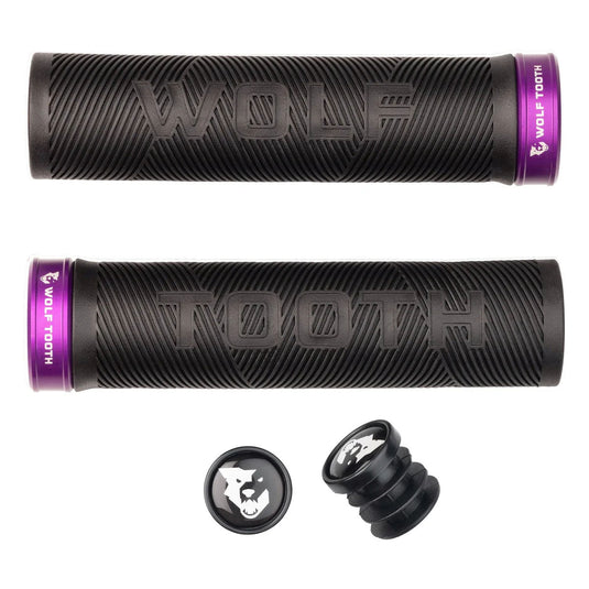 Wolf-Tooth-Components-Echo-Lock-On-Grips-132mm-Bicycle-Grips