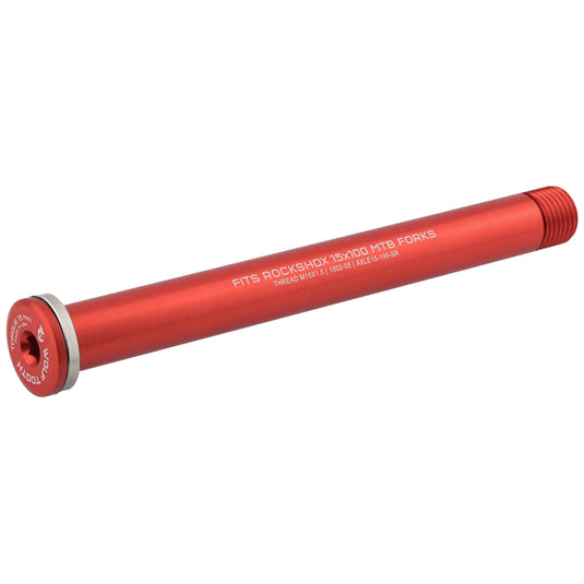 Wolf Tooth Wolf Axle for RockShox Forks, Fat Forks - 100mm / Standard Orange