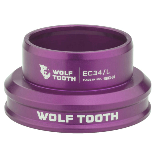 Wolf Tooth Premium Headset - EC49/40 Lower, Red Stainless Steel Bearings