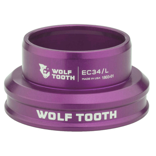 Wolf Tooth Performance EC Headsets - External Cup Lower EC34/30, Orange