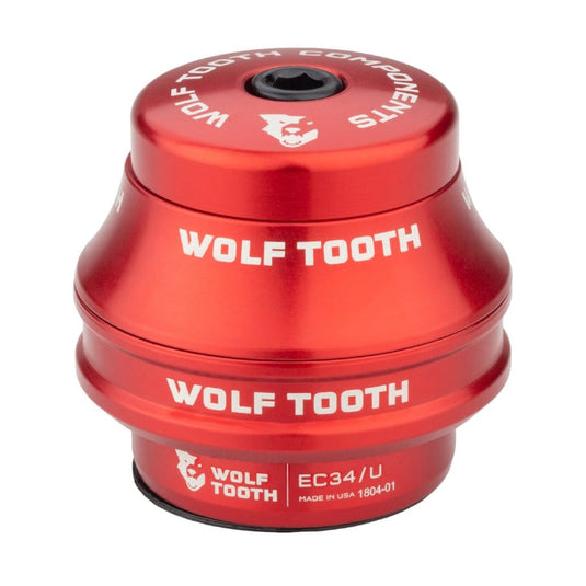 Wolf Tooth Premium Headset - EC34/28.6 Upper, 35mm Stack, Orange
