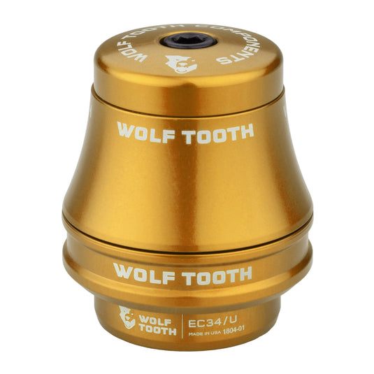 Wolf Tooth Premium Headset - EC34/28.6 Upper, 25mm Stack, Orange