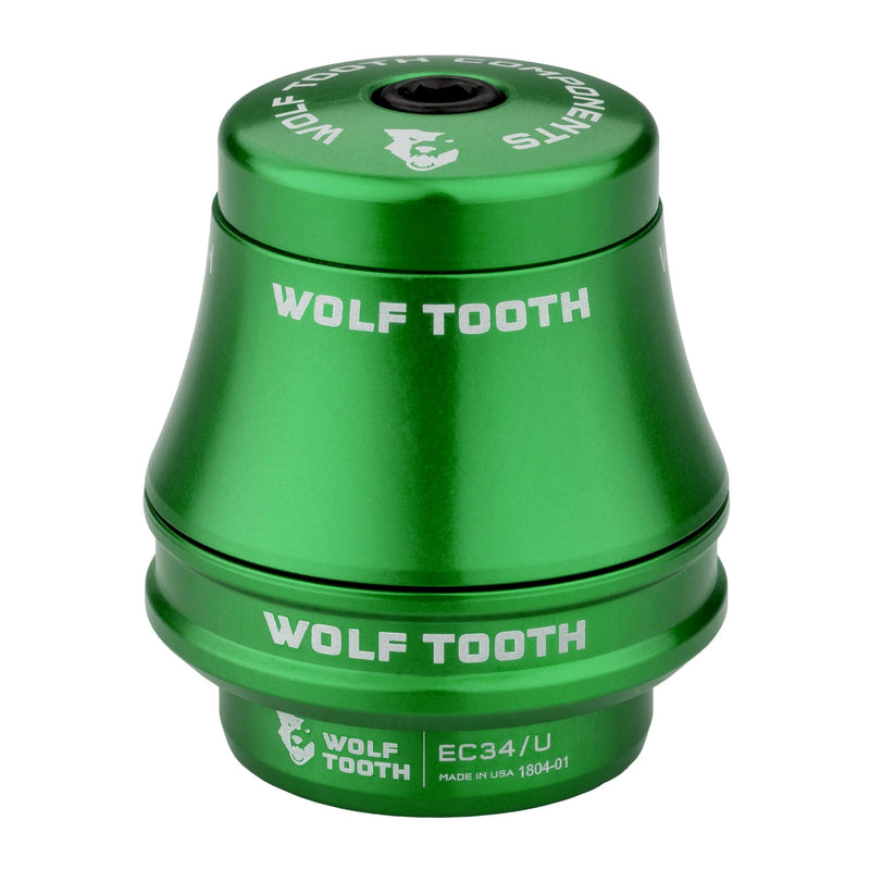 Load image into Gallery viewer, Wolf Tooth Premium Headset - EC34/28.6 Upper, 35mm Stack, Black
