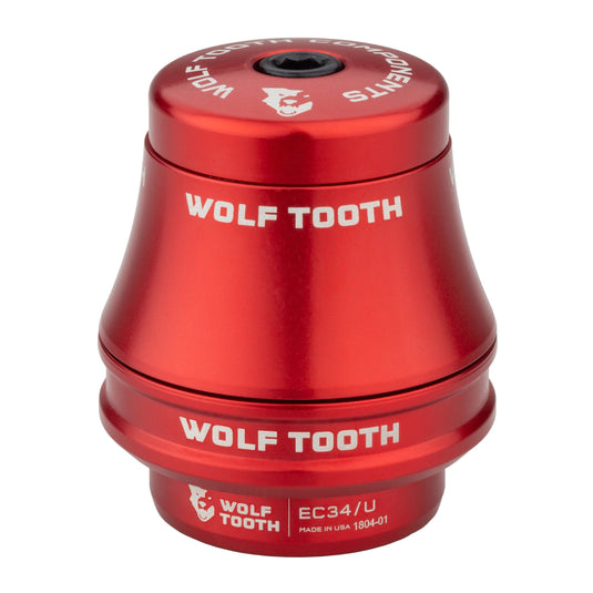 Wolf Tooth Premium Headset - EC34/30 Lower, Black Stainless Steel Bearings