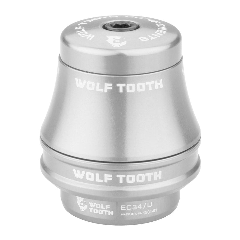 Load image into Gallery viewer, Wolf Tooth Premium Headset - EC34/30 Lower, Black Stainless Steel Bearings
