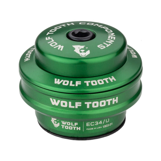 Wolf Tooth Premium Headset - EC34/28.6 Upper, 25mm Stack, Red