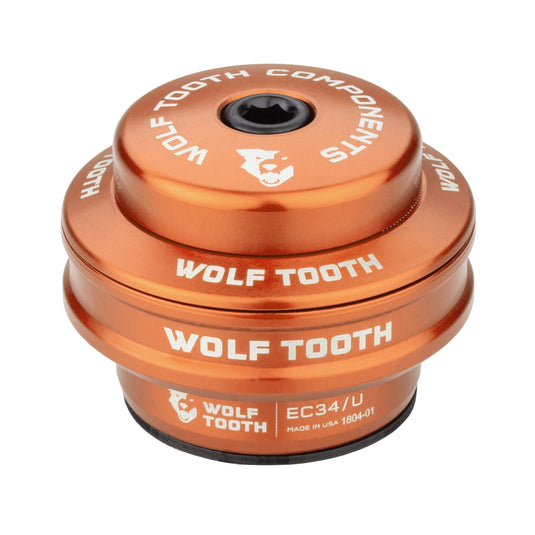 Wolf Tooth Performance Headset - EC34/28.6 Upper, 16mm Stack, Raw Silver