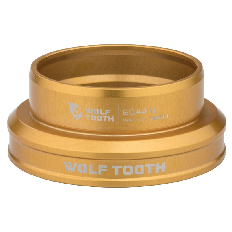 Load image into Gallery viewer, Wolf Tooth Premium EC Headsets - External Cup Upper EC34/28.6 16mm Stack, Gold
