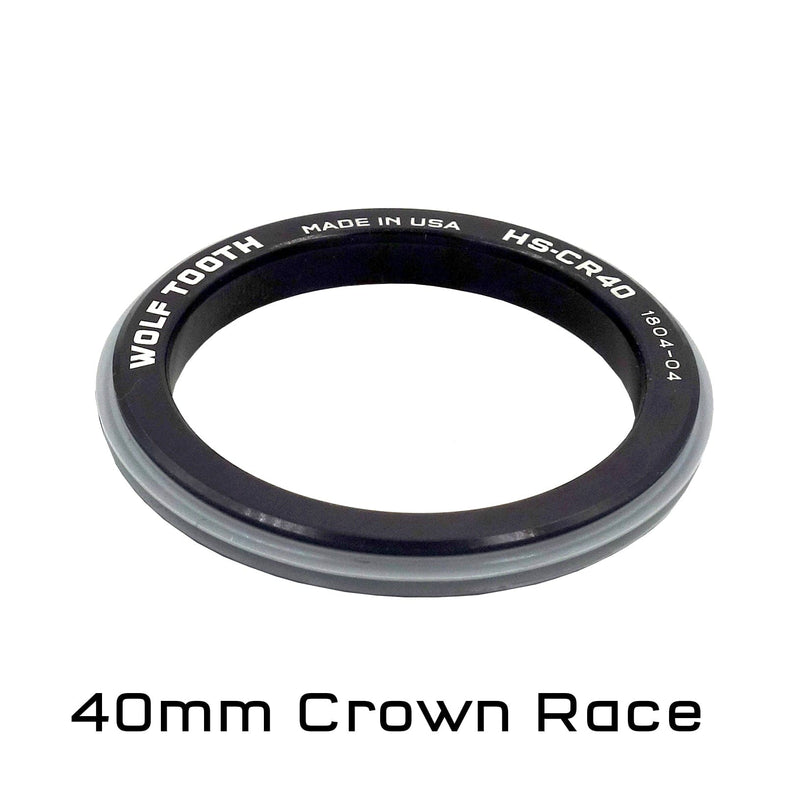 Load image into Gallery viewer, Wolf Tooth 52/40 1 1/2" Crown Race Fits All Wolf Tooth Headsets Includes Seal
