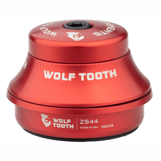 Wolf Tooth Premium Headset - ZS44/28.6 Upper, 25mm Stack, Red