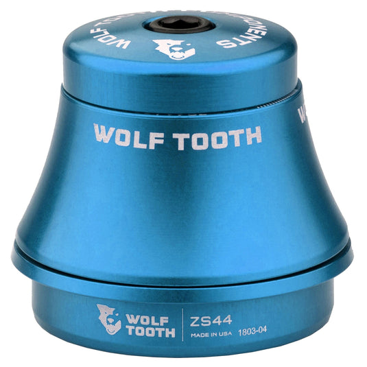 Wolf Tooth Premium Headset - ZS44/28.6 Upper, 6mm Stack, Raw Silver