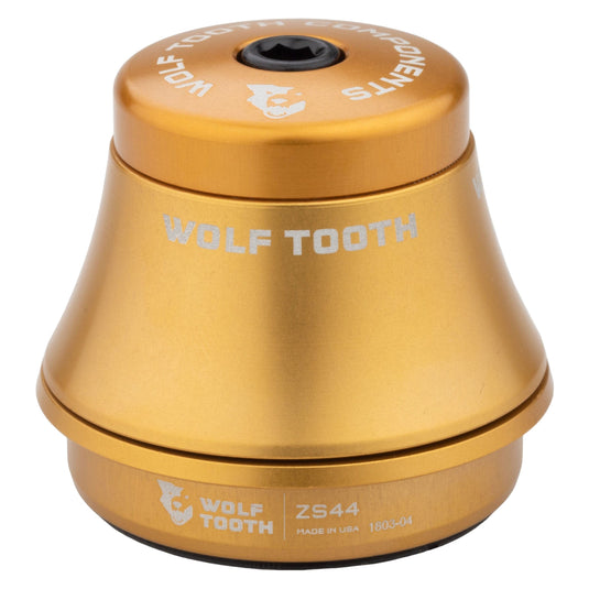 Wolf Tooth Premium Headset -ZS44/28.6 Upper, 6mm,  Gold