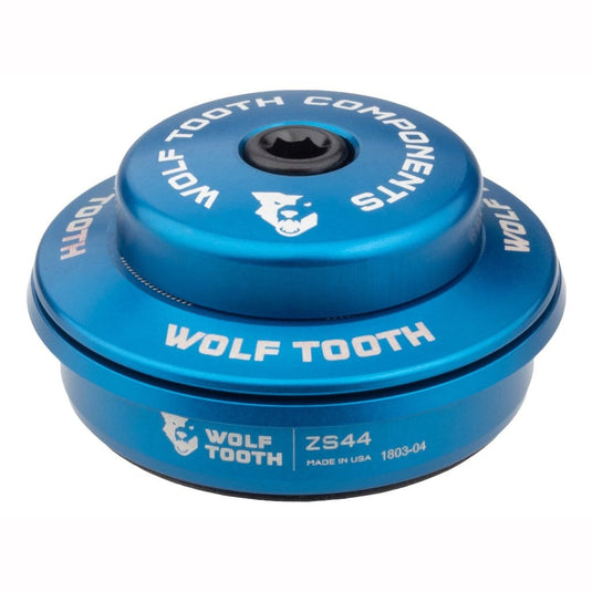 Wolf Tooth Performance Headset - ZS44/28.6 Upper, 6mm Stack, Raw Silver