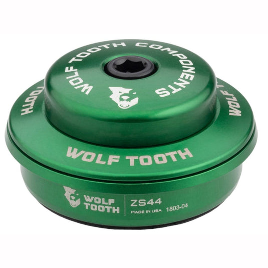 Wolf Tooth Performance ZS Headset - Zero Stack ZS44 - 28.6mm Aluminum Headset with Sealed Bearings, Water-Resistant Seals, Lightweight Durable Engineering