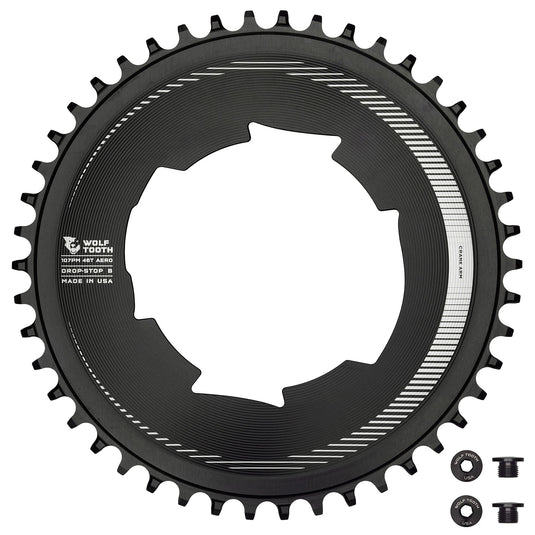 Wolf Tooth Aero 107 BCD Chainrings for SRAM 50T