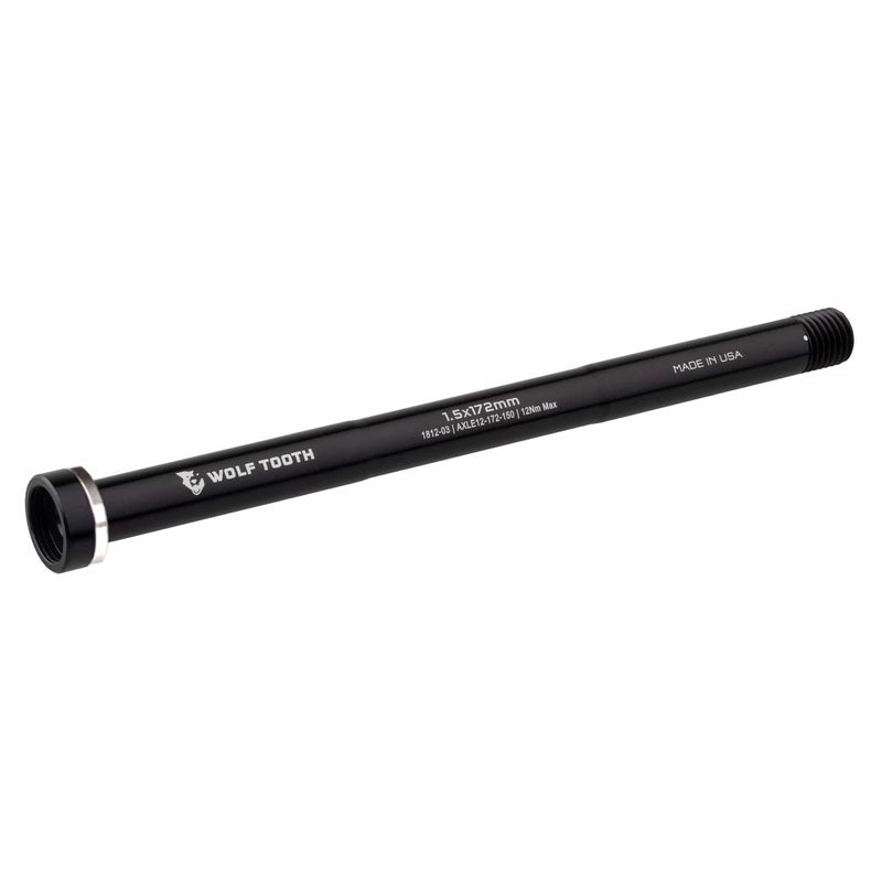 Load image into Gallery viewer, Wolf Tooth 12mm Rear Thru Axle 1.5 Thread Pitch | Precision-Bowered Aluminum &amp; Steel | Made in Minnesota for Gravel, Mountain &amp; Road Bikes

