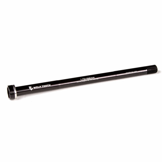 Wolf Tooth 12mm Rear Thru Axle 1.5 Thread Pitch | Precision-Bowered Aluminum & Steel | Made in Minnesota for Gravel, Mountain & Road Bikes