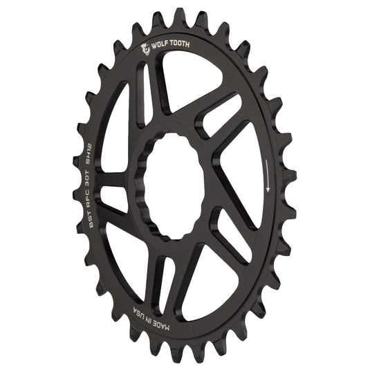 Wolf Tooth Direct Mount Chainring - 28t, RaceFace/Easton CINCH Direct Mount, Drop-Stop B, For Boost Cranks, 3mm Offset,