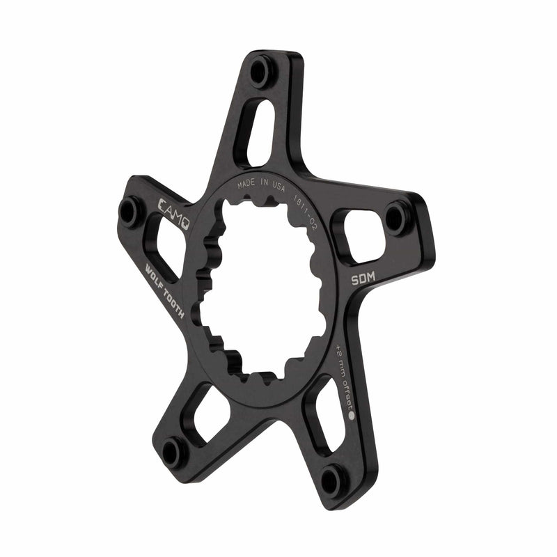 Load image into Gallery viewer, Wolf Tooth CAMO SRAM Direct Mount Boost Spider M5 for 52mm Chainline 3mm Offset
