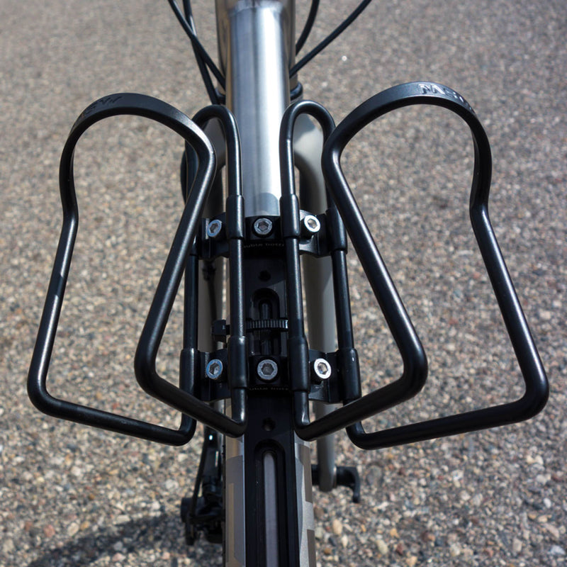 Load image into Gallery viewer, Wolf Tooth B-RAD Double Bottle Cage Adaptor Standard M5 Tapped Holes
