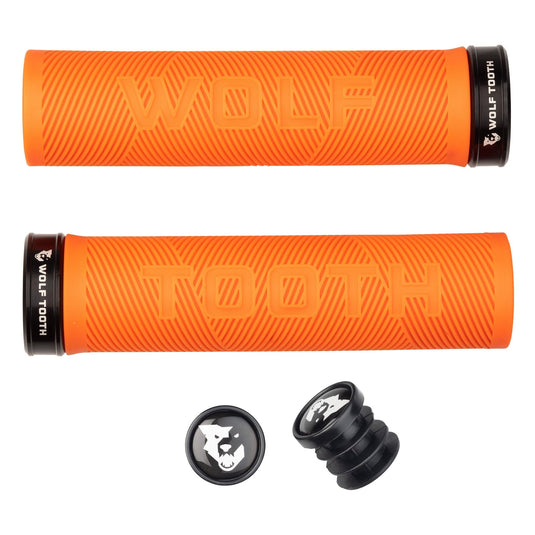 Wolf Tooth Echo Lock-On Grips Red/Black