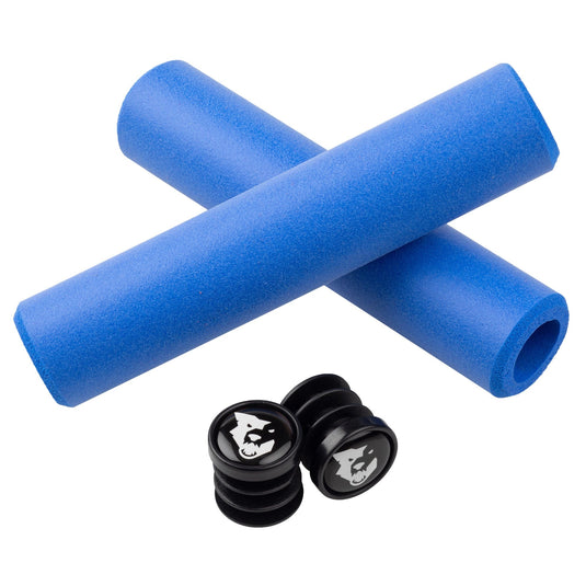 Wolf Tooth Razer Handlebar Grips 5mm Green Silicone - Weather-Resistant, Vibration Damping