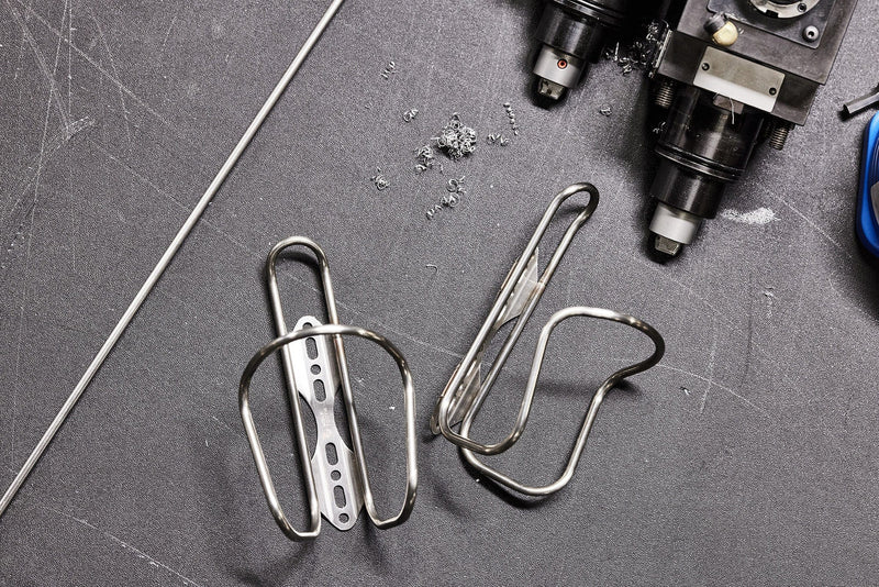 Load image into Gallery viewer, Wolf Tooth Morse Cage Stainless Steel Silver Stainless Steel
