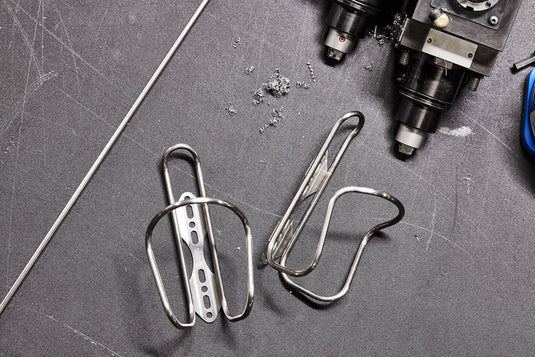 Wolf Tooth Morse Cage Stainless Steel Silver Stainless Steel