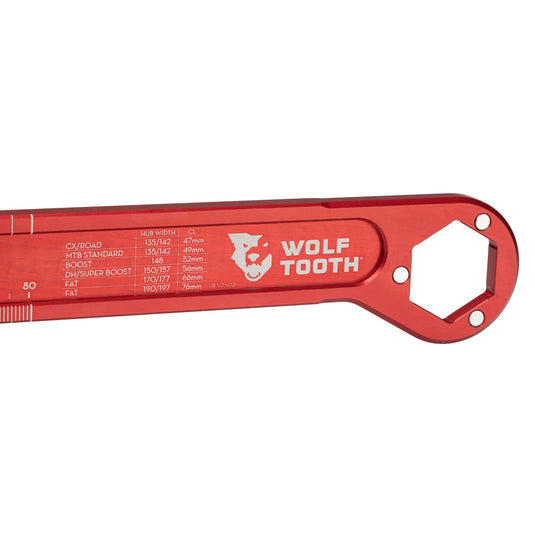 Wolf Tooth Components Pack Wrench 1 Inch Hex Drive 16-Notch 44mm Bottom Bracket