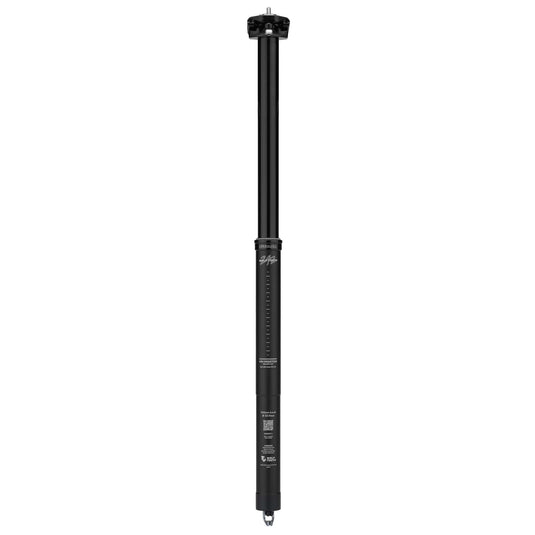 Wolf Tooth Resolve Rev 2 Dropper Seatpost - 31.6mm Diameter, 125mm Travel, Lightweight Aluminum, Self-Bleeding Cartridge, Internal Cable Routing, Innovative Performance & Engineering, Designed in USA