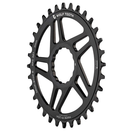 Wolf Tooth Direct Mount Chainring - 30t, RaceFace/Easton CINCH Direct Mount, Drop-Stop B, For Boost Cranks, 3mm Offset,