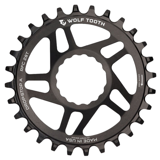 Wolf Tooth Direct Mount Chainring - 32t, RaceFace/Easton CINCH Direct Mount, Drop-Stop B, For Boost Cranks, 3mm Offset,