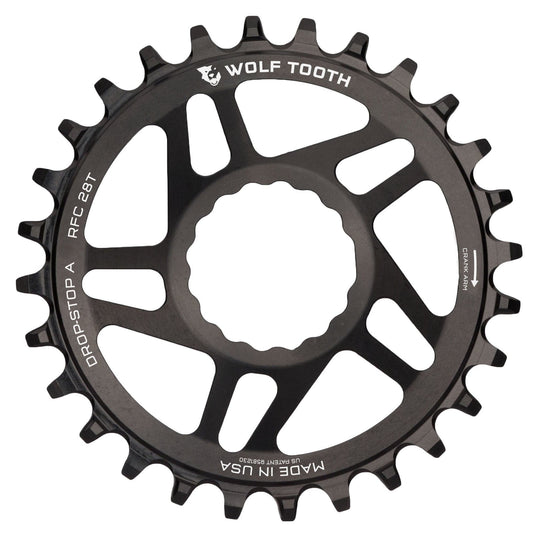 Wolf Tooth Direct Mount Chainring - 30t, RaceFace/Easton CINCH Direct Mount, Drop-Stop B, For Boost Cranks, 3mm Offset,