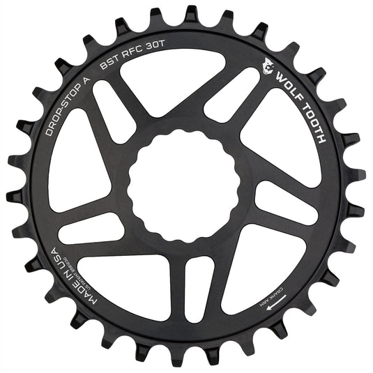 Wolf Tooth Direct Mount Chainring - 28t, RaceFace/Easton CINCH Direct Mount, Drop-Stop B, For Boost Cranks, 3mm Offset,