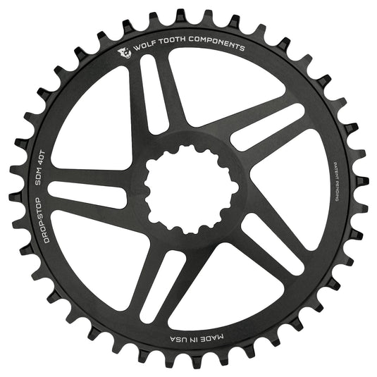 Wolf-Tooth-Chainring-40t-SRAM-Direct-Mount-3-Bolt-DM-6mm-Offset-CR0759-Direct-Mount-MTB-Chainrings