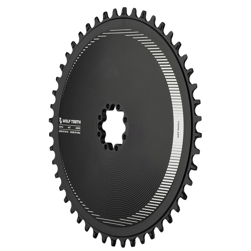 Load image into Gallery viewer, Wolf Tooth Aero Direct Mount 52t Chainring for SRAM 8-Bolt Gravel / Road Cranks
