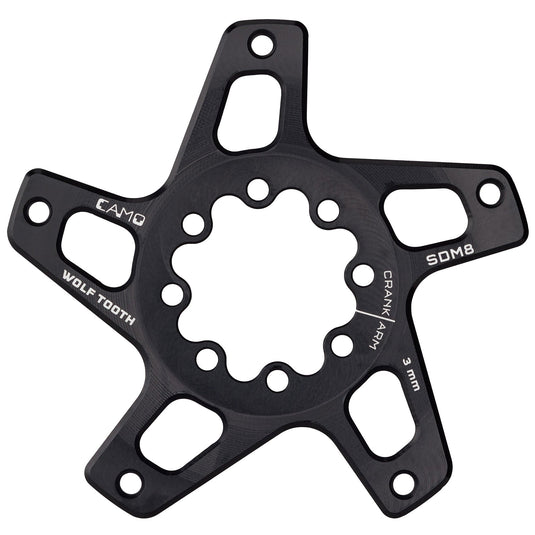 Wolf Tooth CAMO Direct Mount Spider for SRAM 8-Bolt M5 Boost / 3MM Offset