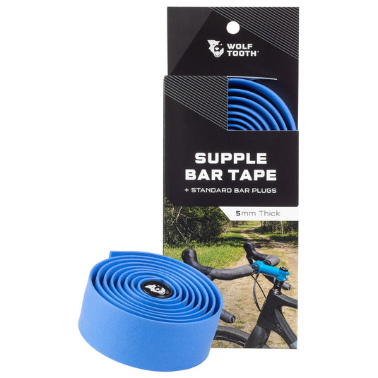 Wolf Tooth Components Supple Bar Tape - Black 100% silicone is washable