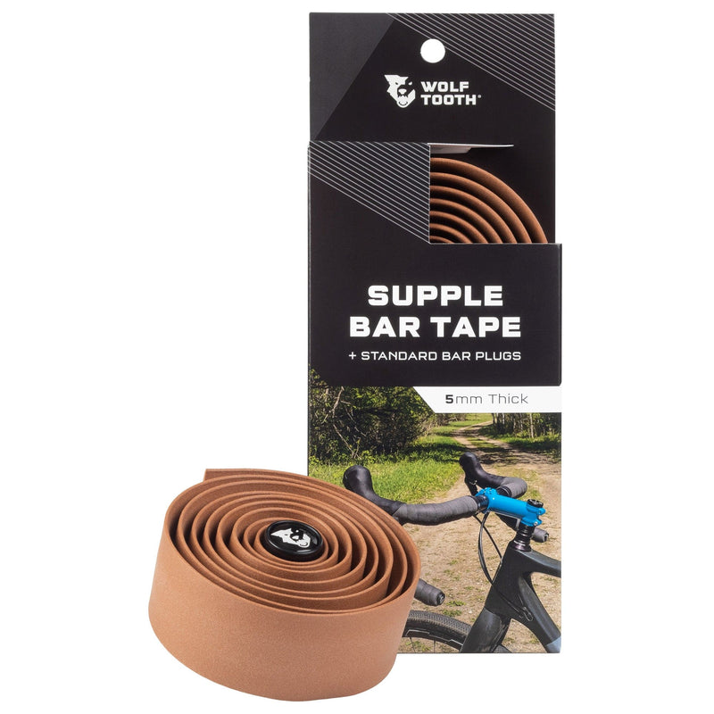 Load image into Gallery viewer, Wolf Tooth Components Supple Bar Tape - Black 100% silicone is washable
