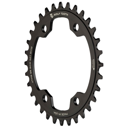 Wolf Tooth Drop Stop Chainring 26t 64 BCD Universal Mount 10/11/12-Spd Aluminum