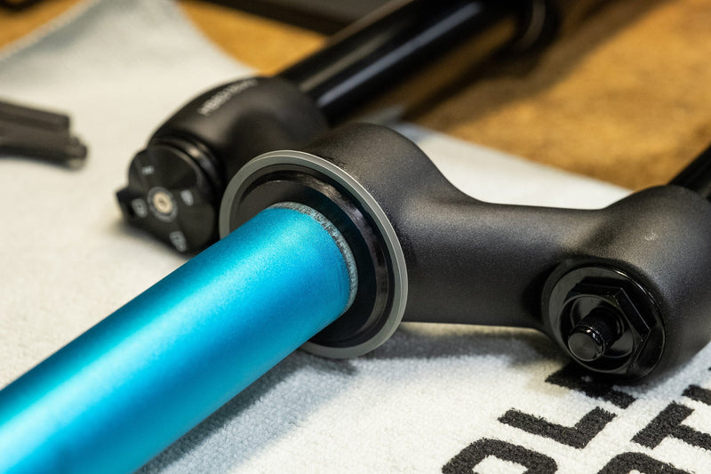 Load image into Gallery viewer, Wolf Tooth Crown Race Adapters - 1 1/8" Steerer to 1 1/2" Bearing Cup, Aluminum
