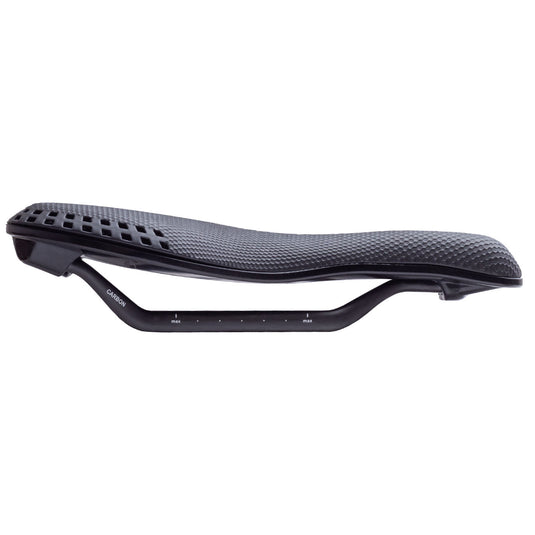Bike Yoke Sagma 3D Lite Carbon Saddle, 130 - Black