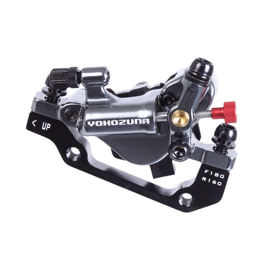 Yokozuna Road Motoko Front Disc Brake, 74mm/160mm - Black