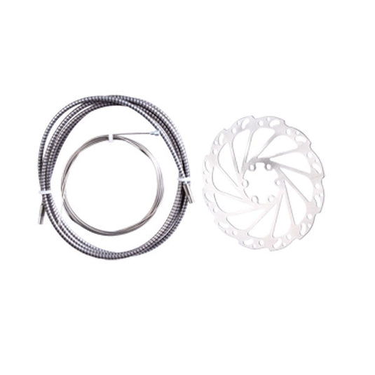 Yokozuna Road Motoko Front Disc Brake, 74mm/160mm - Black